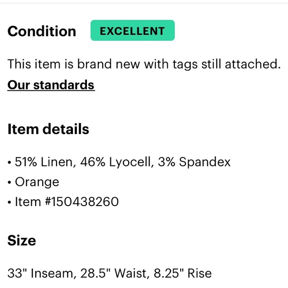 NWT Level 99 Linen Trousers - Picture 7 of 7